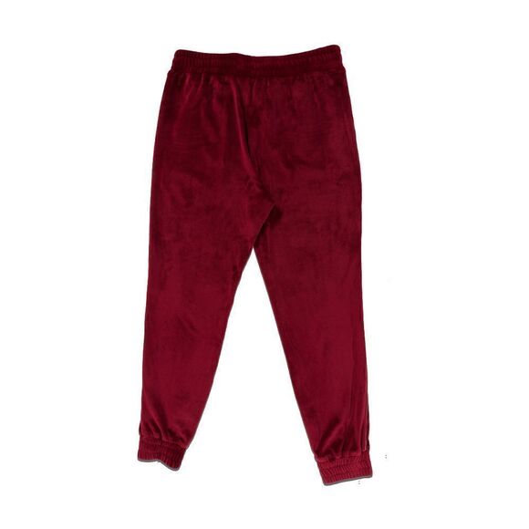 Velour Men’s Track Pants Joggers Burgundy Size Small - Picture 3 of 3